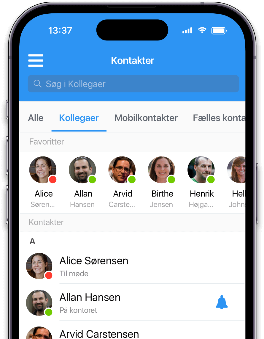 Flexfones Myfone app, er en app fyldt med erhvervstelefonifunktioner til din virksomhed. 